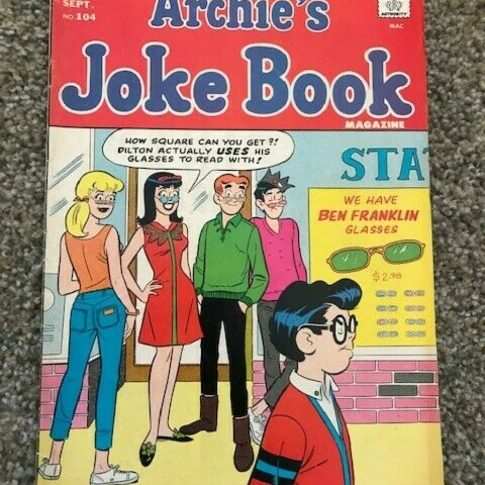 2 Vintage Archie Comic Books from 1966